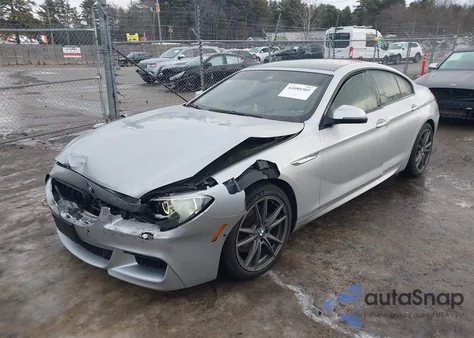 2016 BMW 650I Gran Coupe xDrive из США, поврежденный, VIN WBA6D6C56GG387774